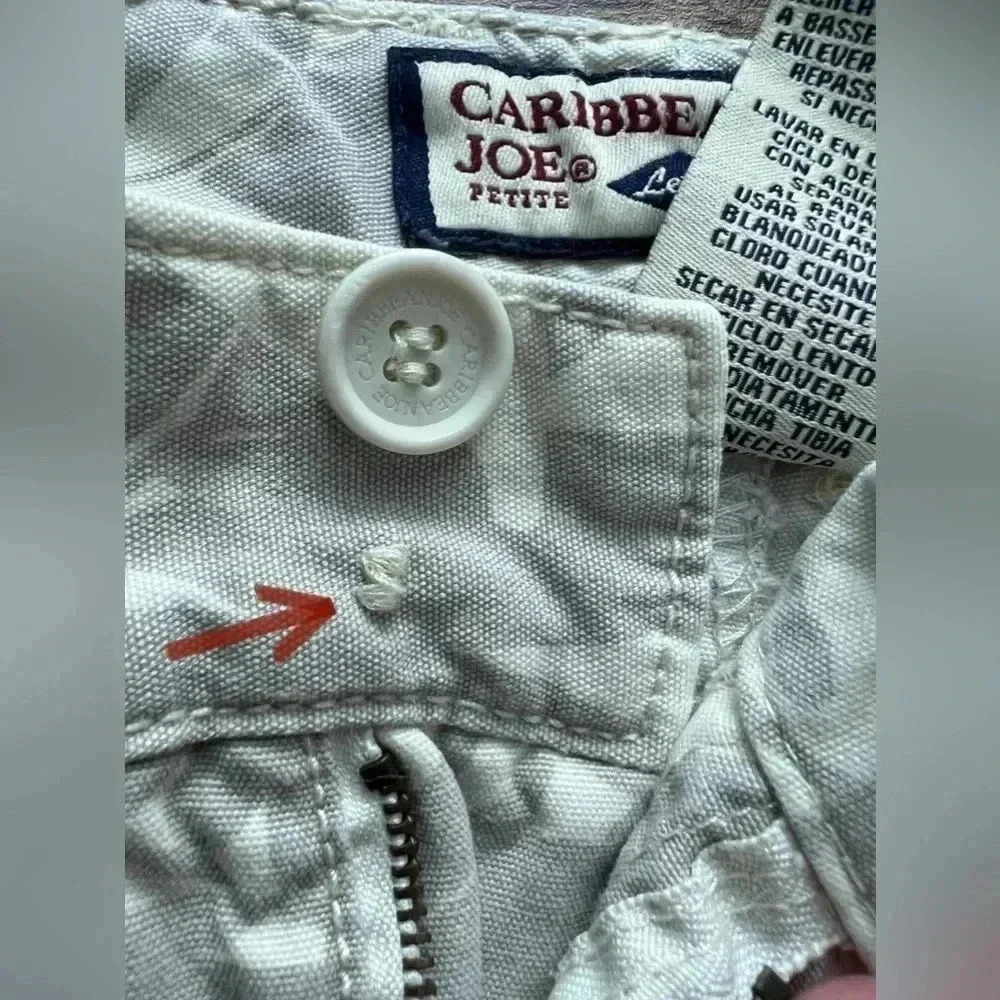 Caribbean Joe Let’s Go| ladies petite cropped pants. Size: 16P.​ - Picture 14 of 14
